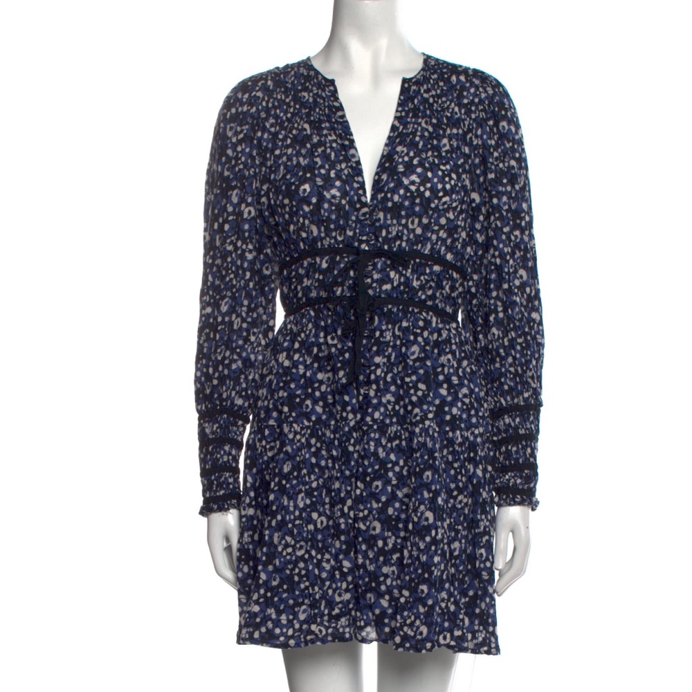 Ulla Johnson Batik Printed Mini Dress